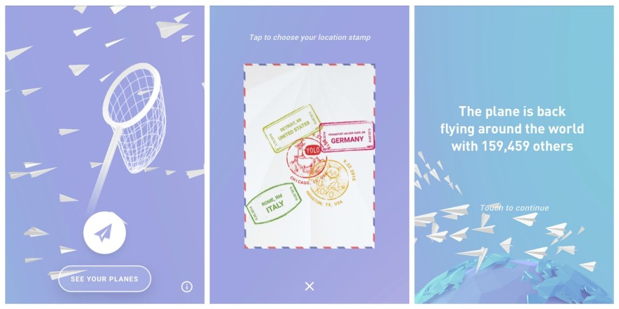 Paper Airplane Game Around The World